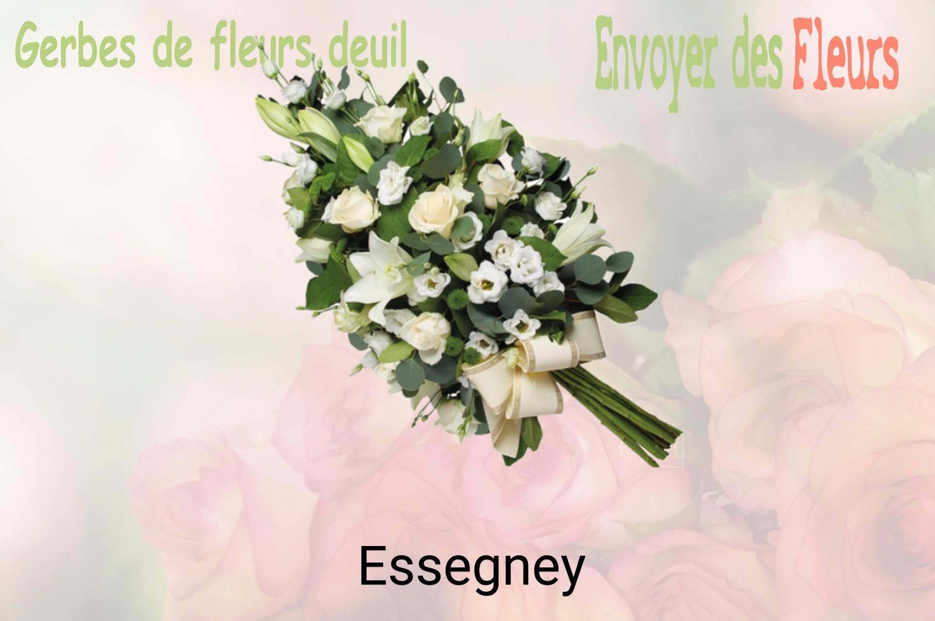 Gerbe de fleurs de deuil livrée à Essegney